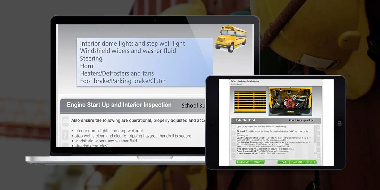 School Bus Inspections Online Training